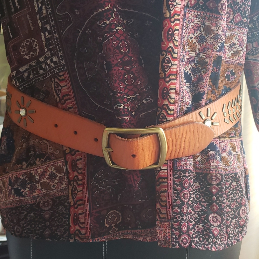 Linea pelle leather belt